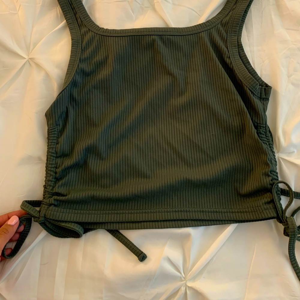 SHEIN Drawstring Side Tank Top - Picture 2 of 4